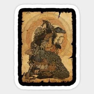 Card Dark Crystal 8 Sticker